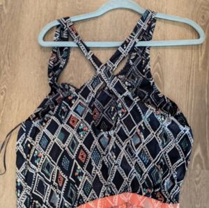 Roxy Sun Kissed Romper Cross Back Romper